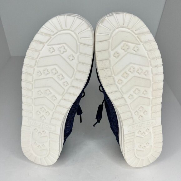 Nautica Mens Rushford Navy Blue Slip On Textile Lightweight Size 9.5 Loafers main image 4